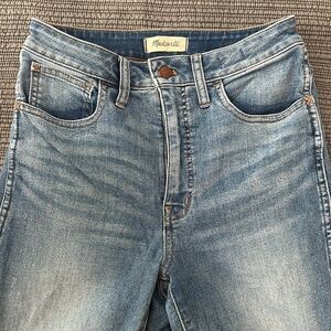 Madewell Curvy Road Tripper Jeans